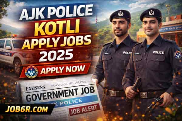 AJK Police Kotli Apply Jobs 2025